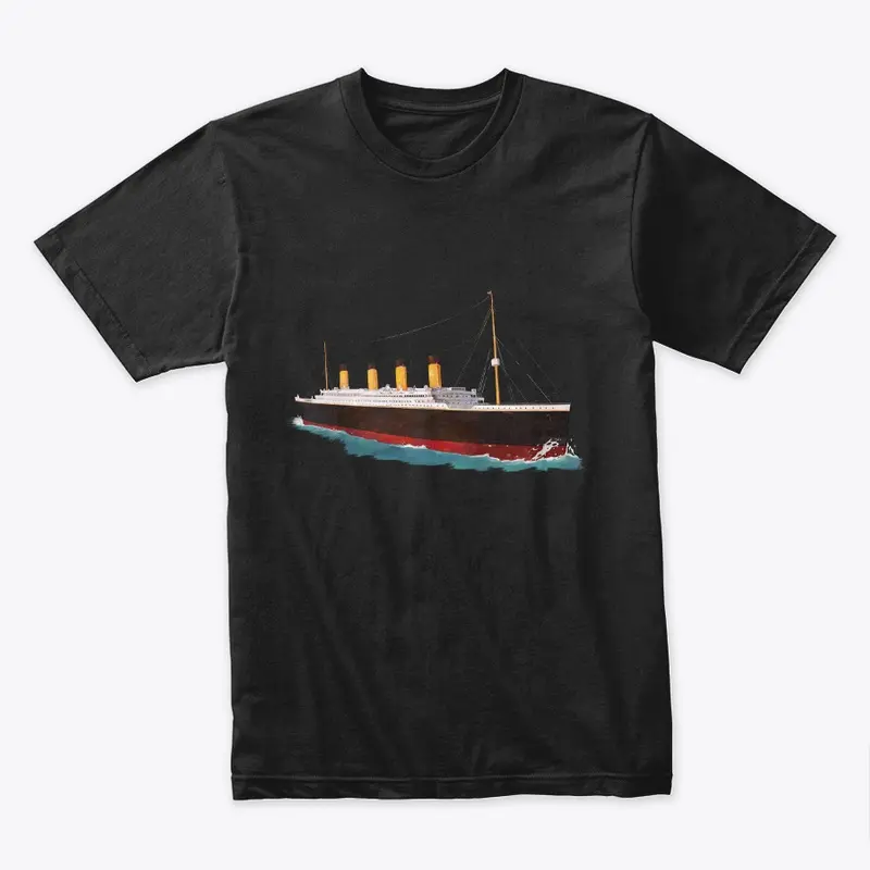 RMS TITANIC AT SEA
